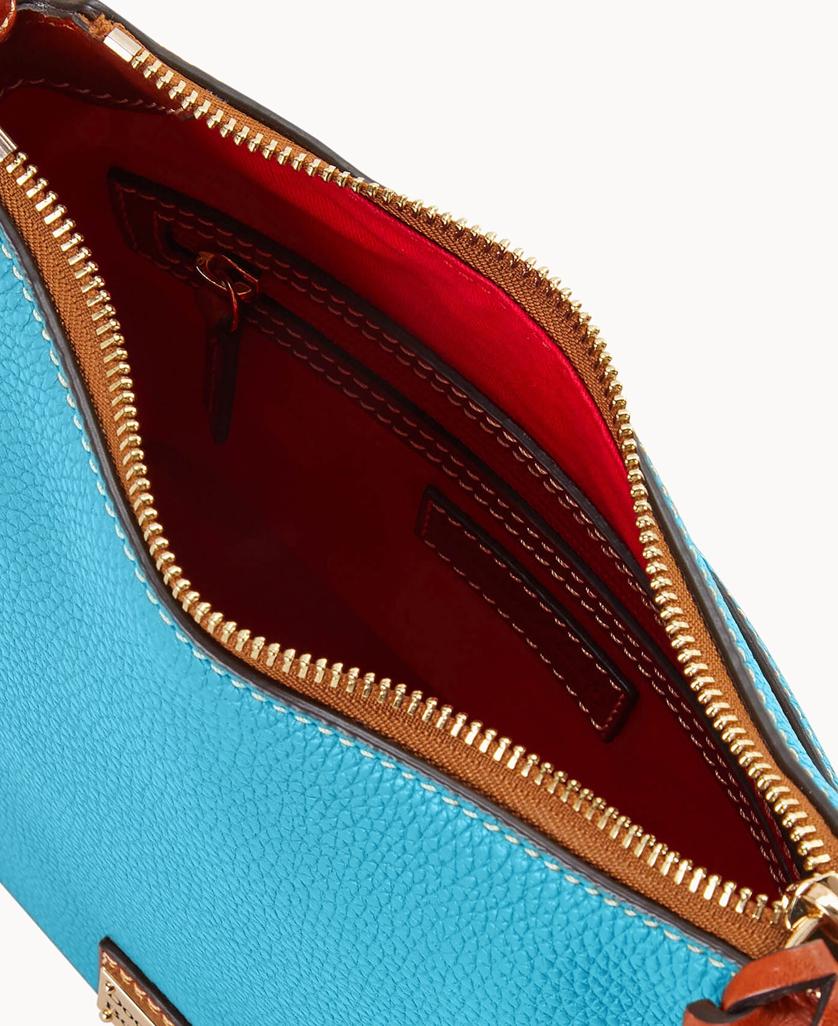 Pebble Grain Crossbody Hobo - Image 11
