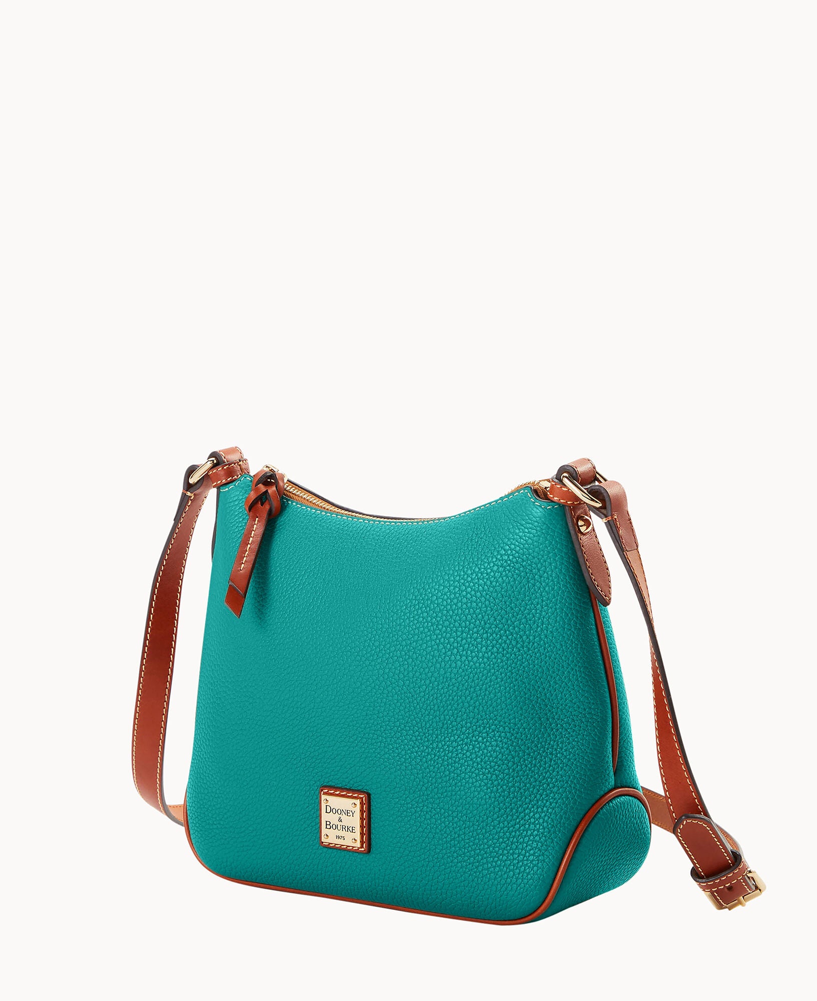 Pebble Grain Crossbody Hobo - Image 25