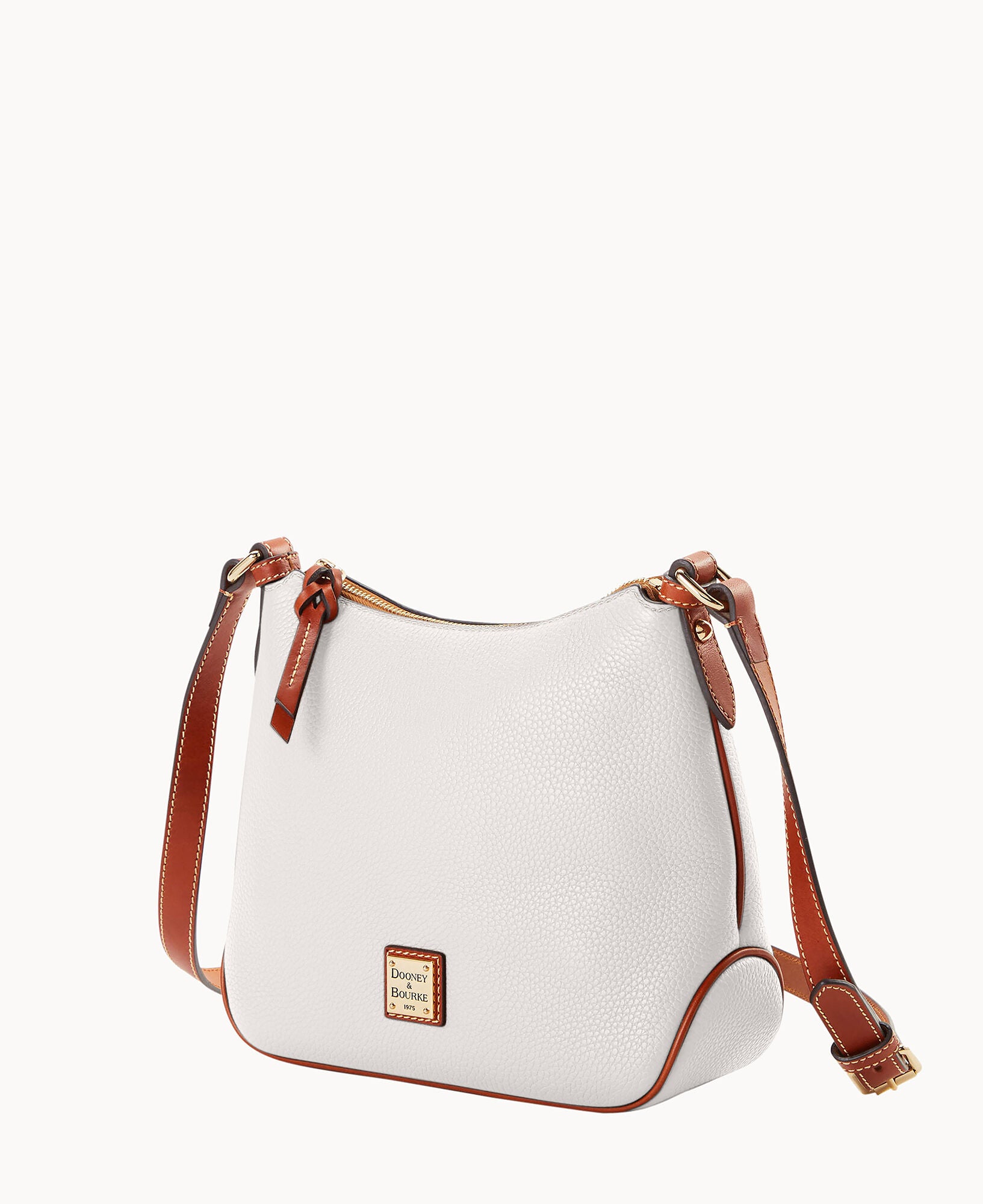 Pebble Grain Crossbody Hobo - Image 22