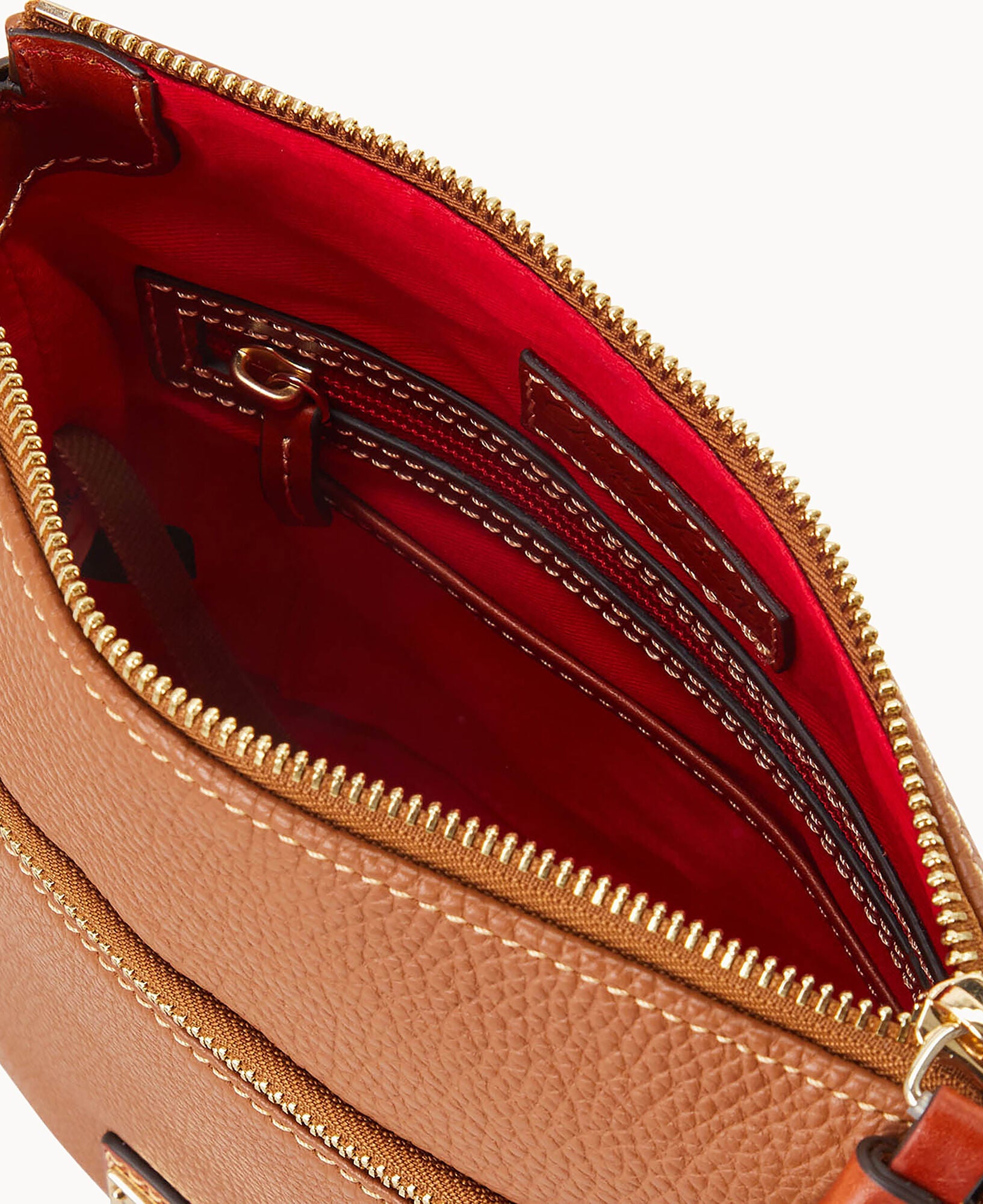 Pebble Grain Small Tassel Crossbody - Image 13