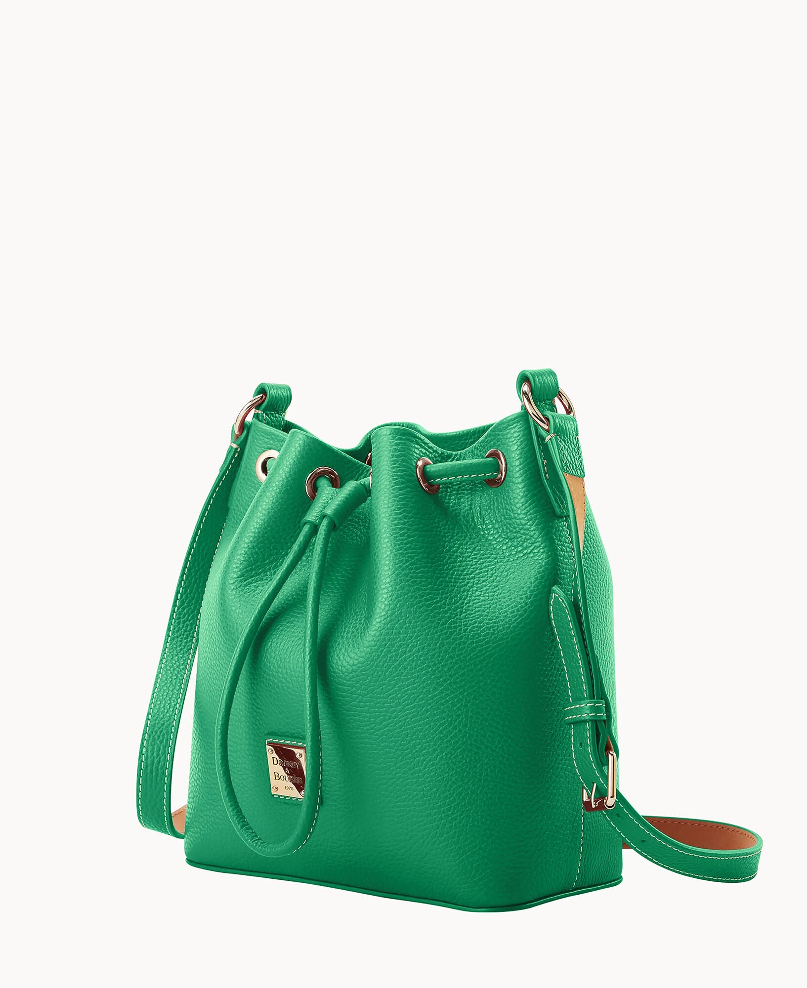 Lucca Leather Crossbody Drawstring - Image 26
