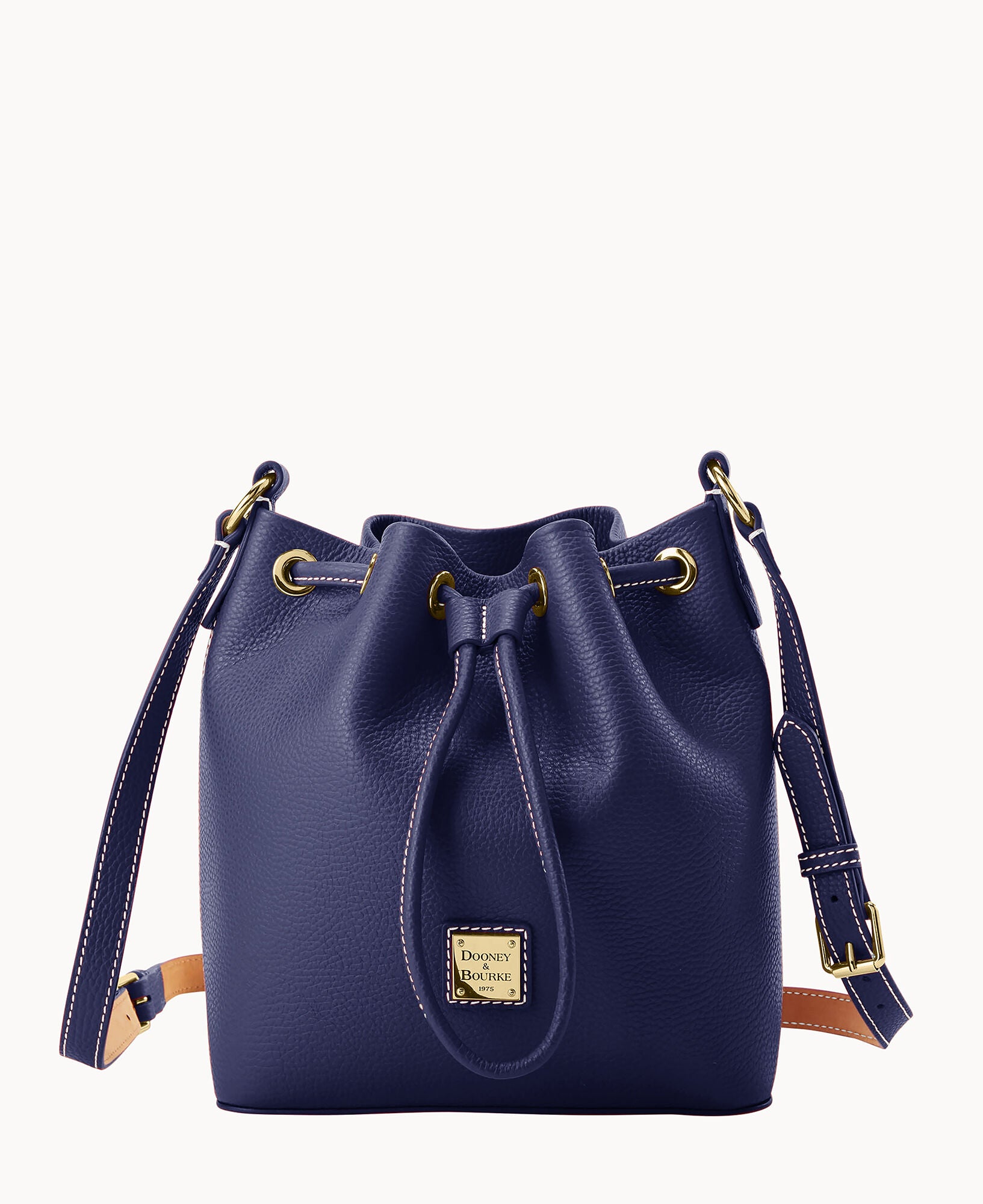 Lucca Leather Crossbody Drawstring - Image 13