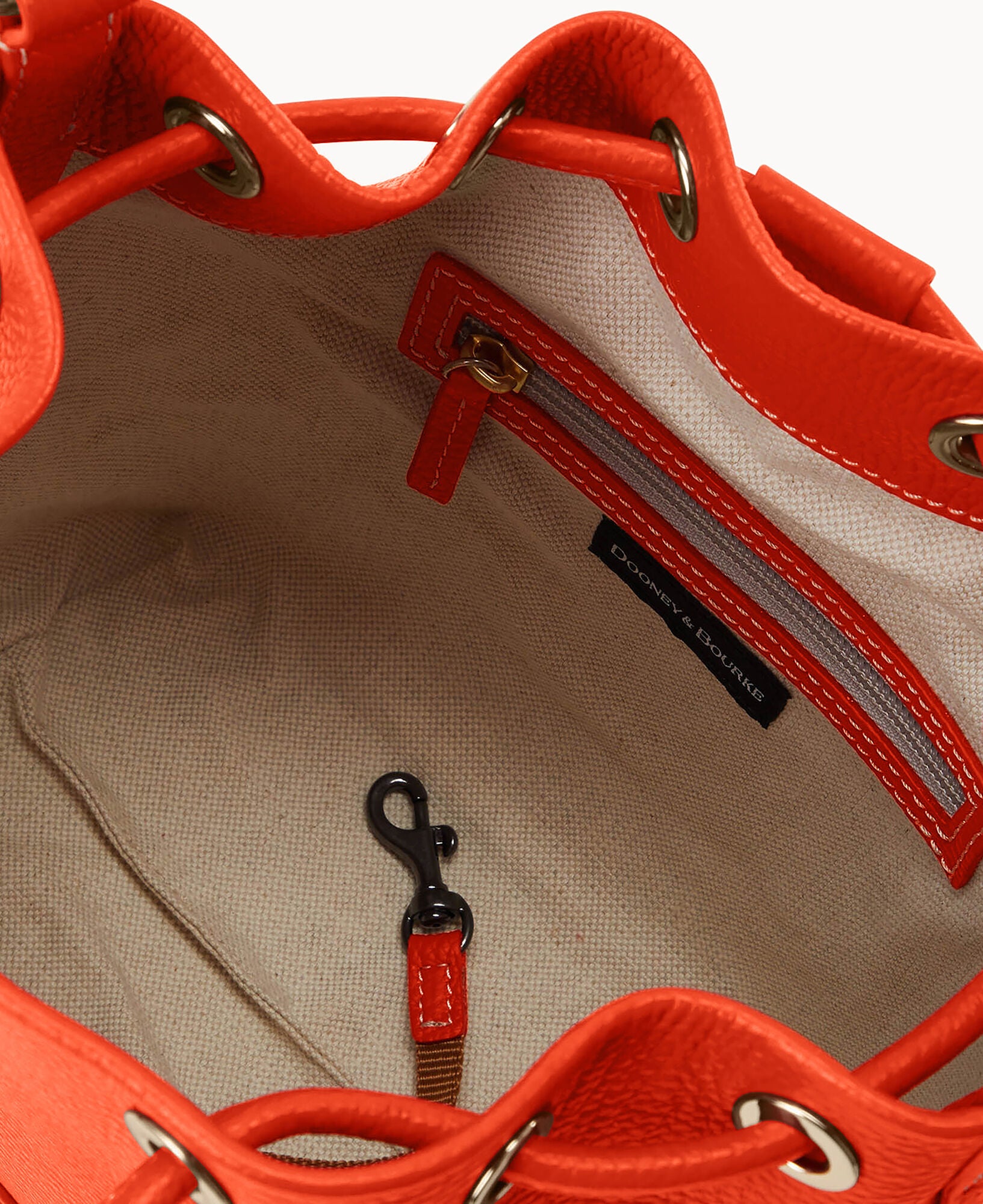 Lucca Leather Crossbody Drawstring - Image 3