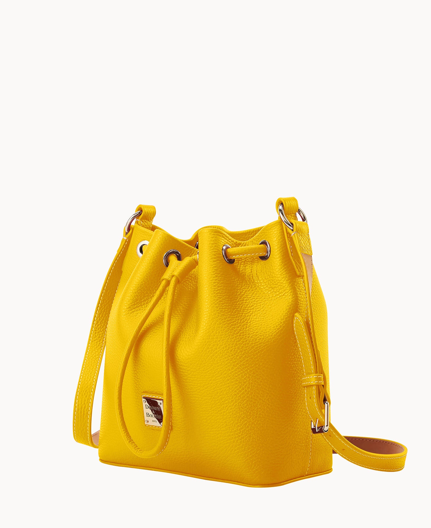 Lucca Leather Crossbody Drawstring - Image 29