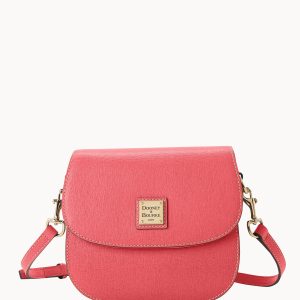 Saffiano Saddle Bag