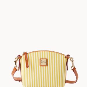 DB Stripe Mini Domed Crossbody