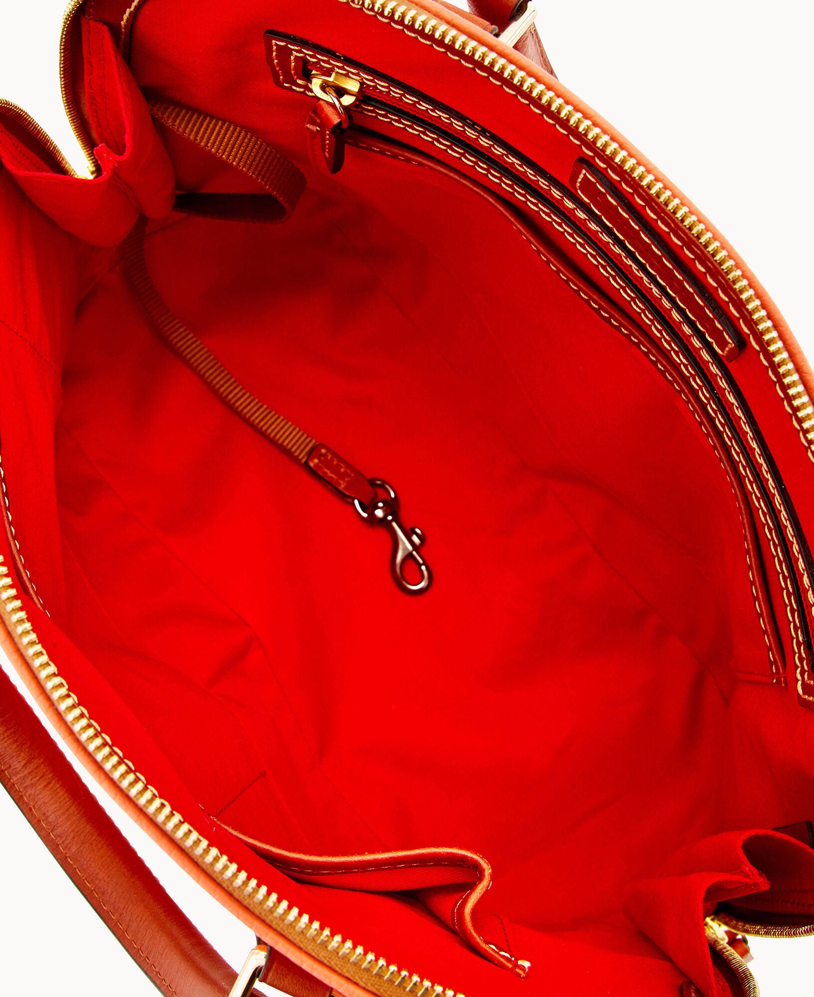 Pebble Grain Zip Zip Satchel - Image 29