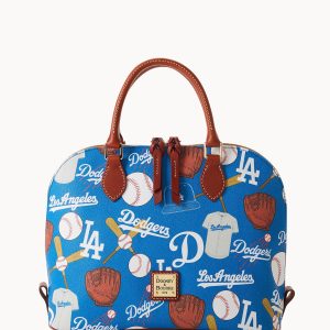 MLB Dodgers Zip Zip Satchel
