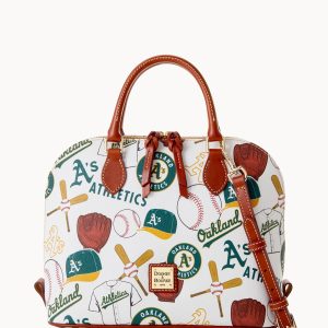 MLB Athletics Zip Zip Satchel