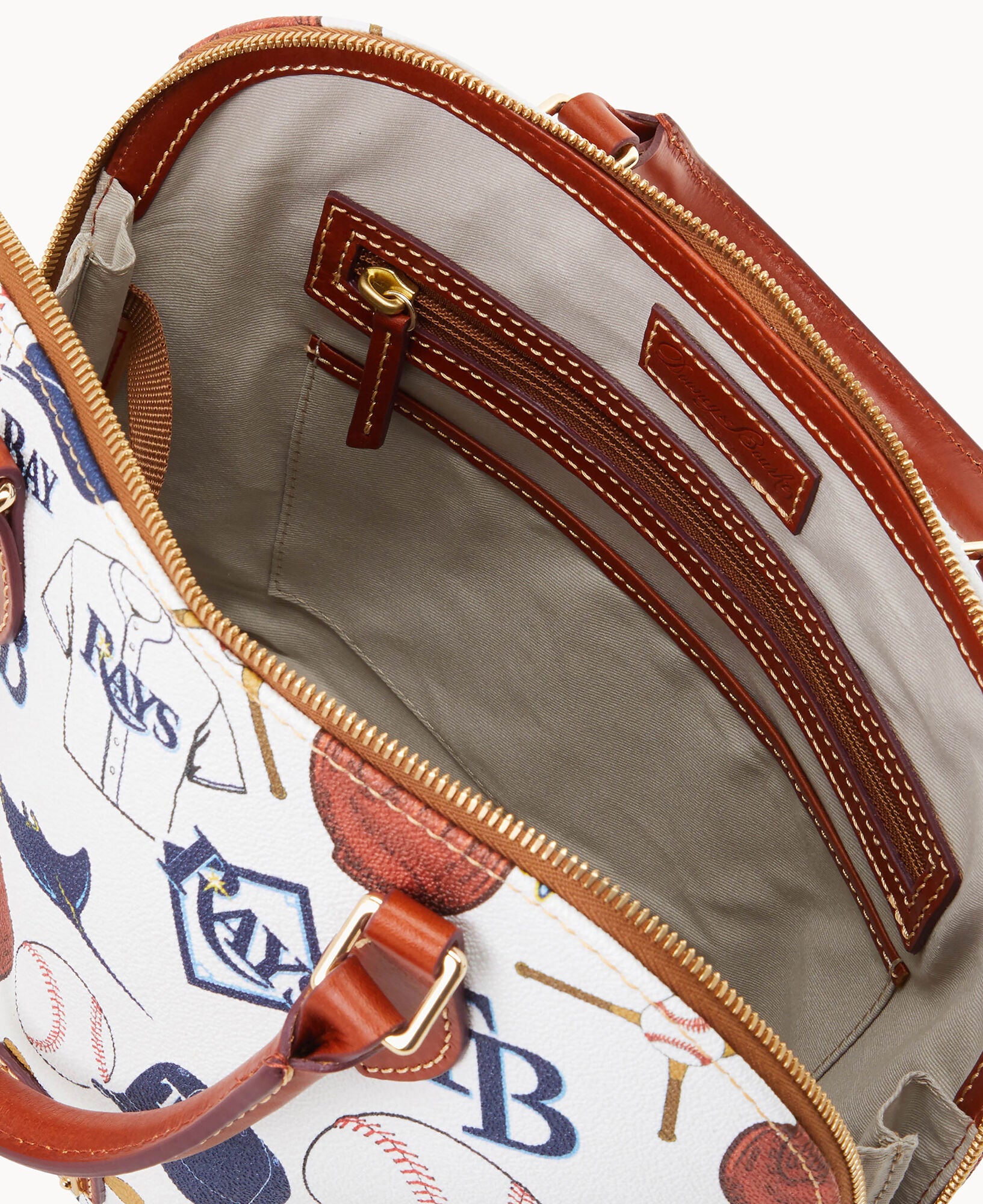 MLB Rays Zip Zip Satchel - Image 5