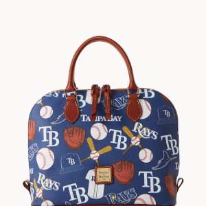 MLB Rays Zip Zip Satchel