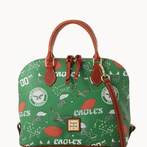 NFL Eagles Zip Zip Satchel