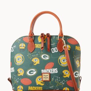 NFL Packers Zip Zip Satchel