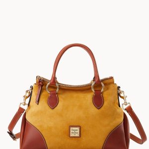 Suede Satchel 38