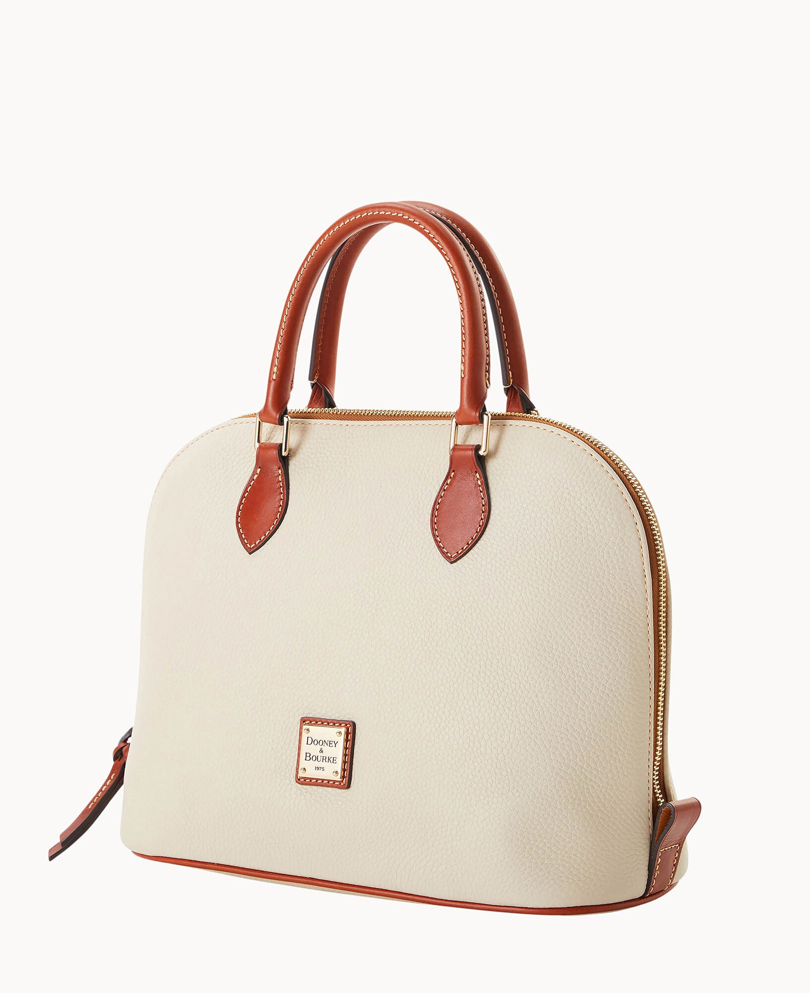 Pebble Grain Domed Satchel - Image 18