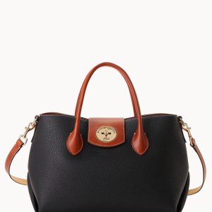 Pebble Turnlock Handle Tote 30