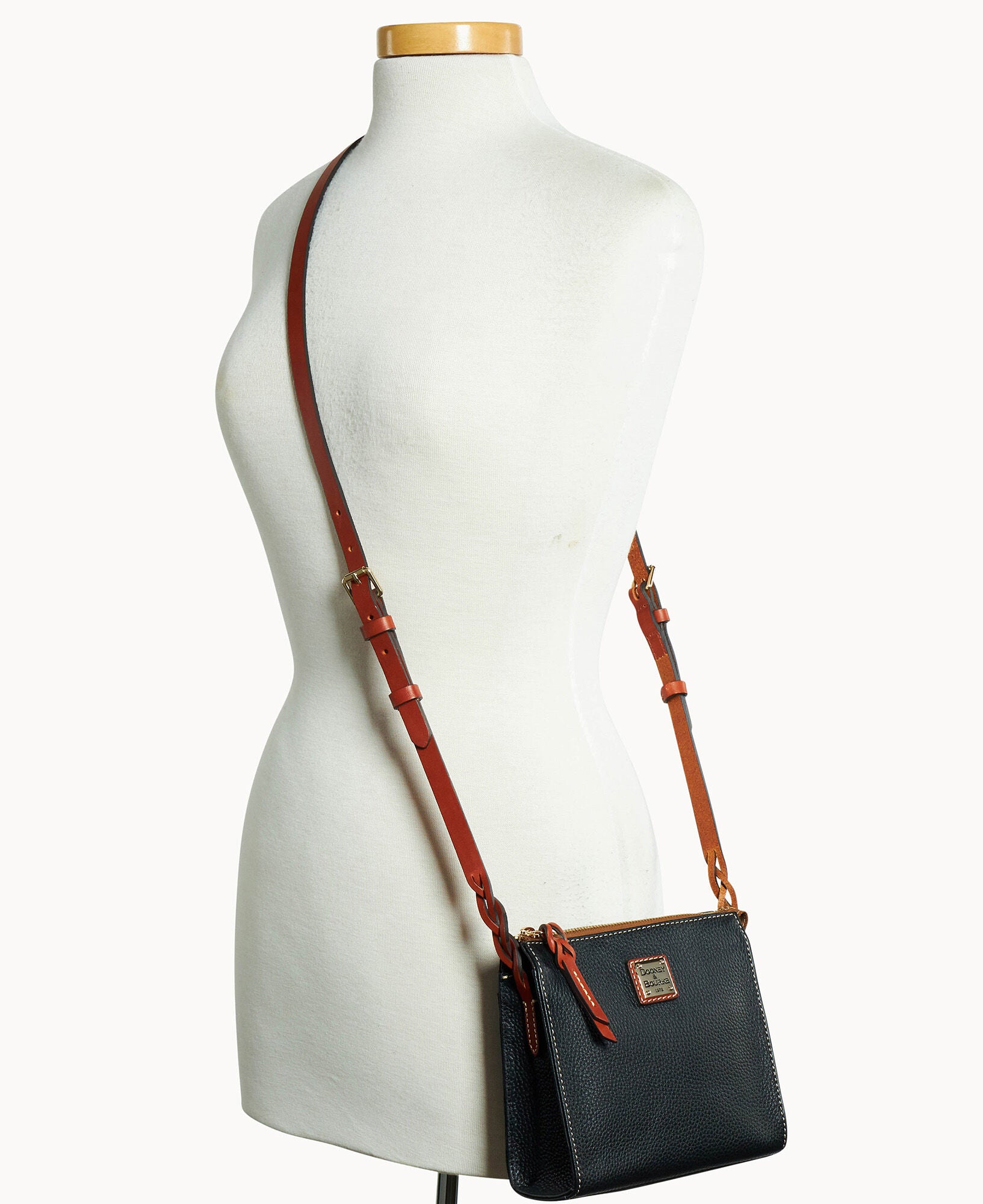 Pebble Grain North South Jamie Crossbody - Image 4