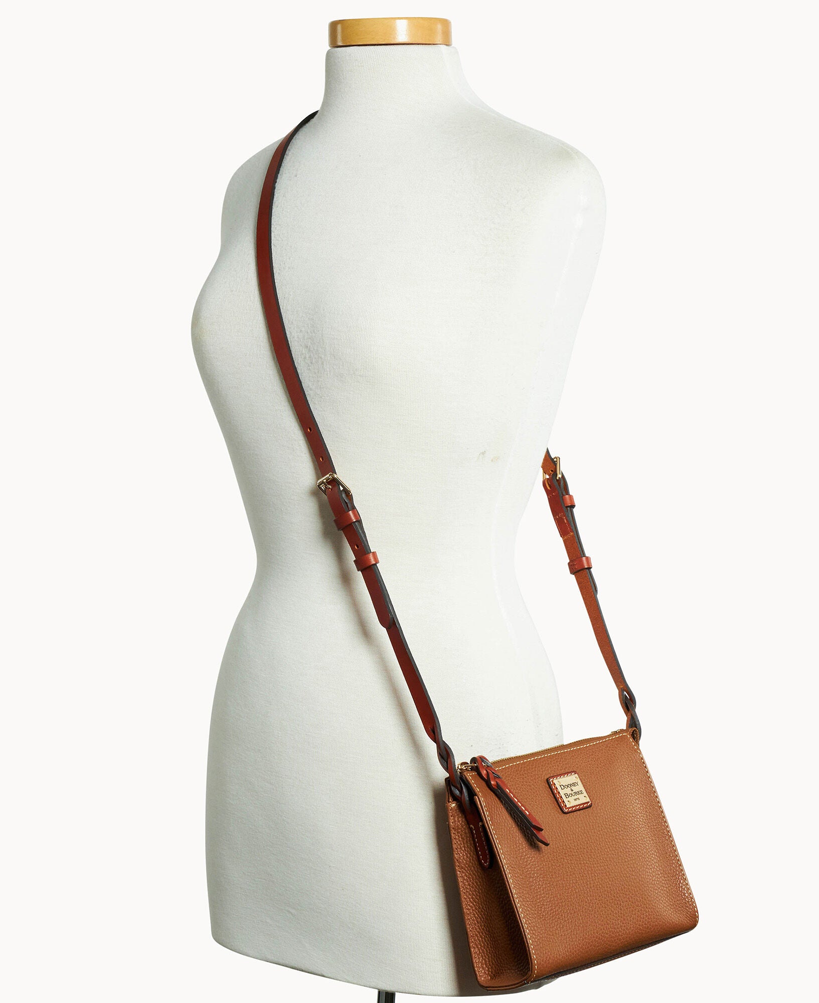 Pebble Grain North South Jamie Crossbody - Image 8