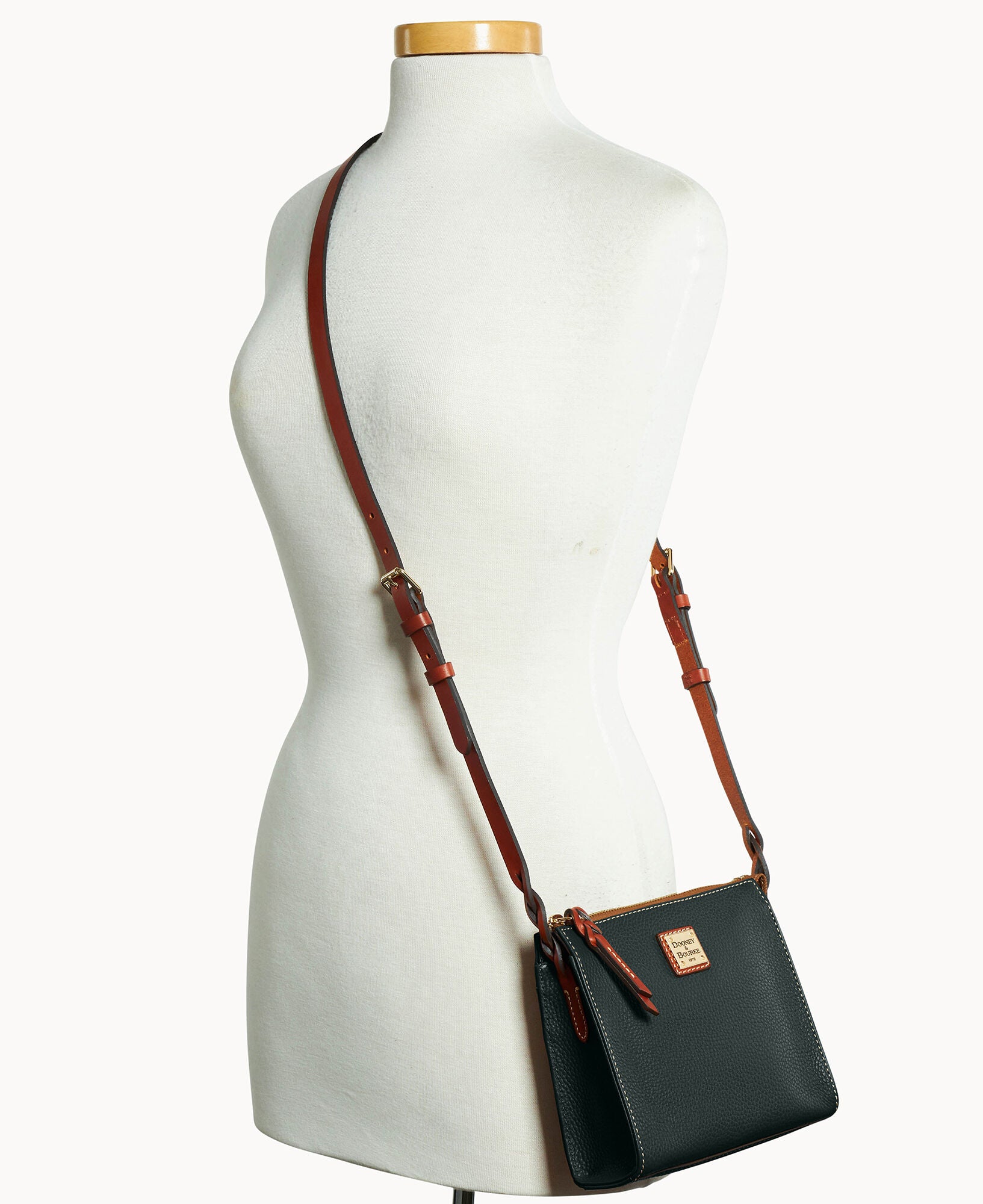 Pebble Grain North South Jamie Crossbody - Image 12