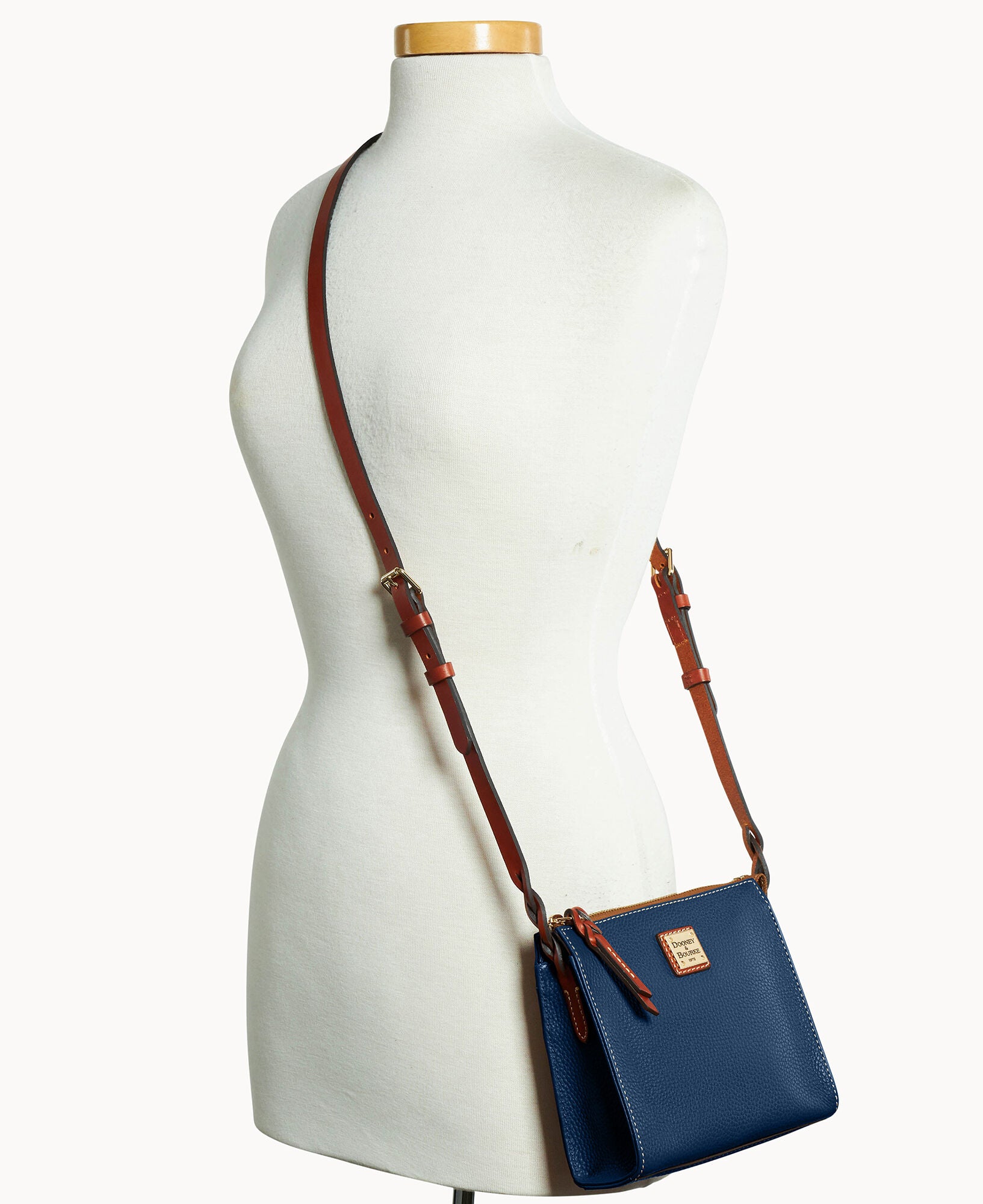 Pebble Grain North South Jamie Crossbody - Image 16