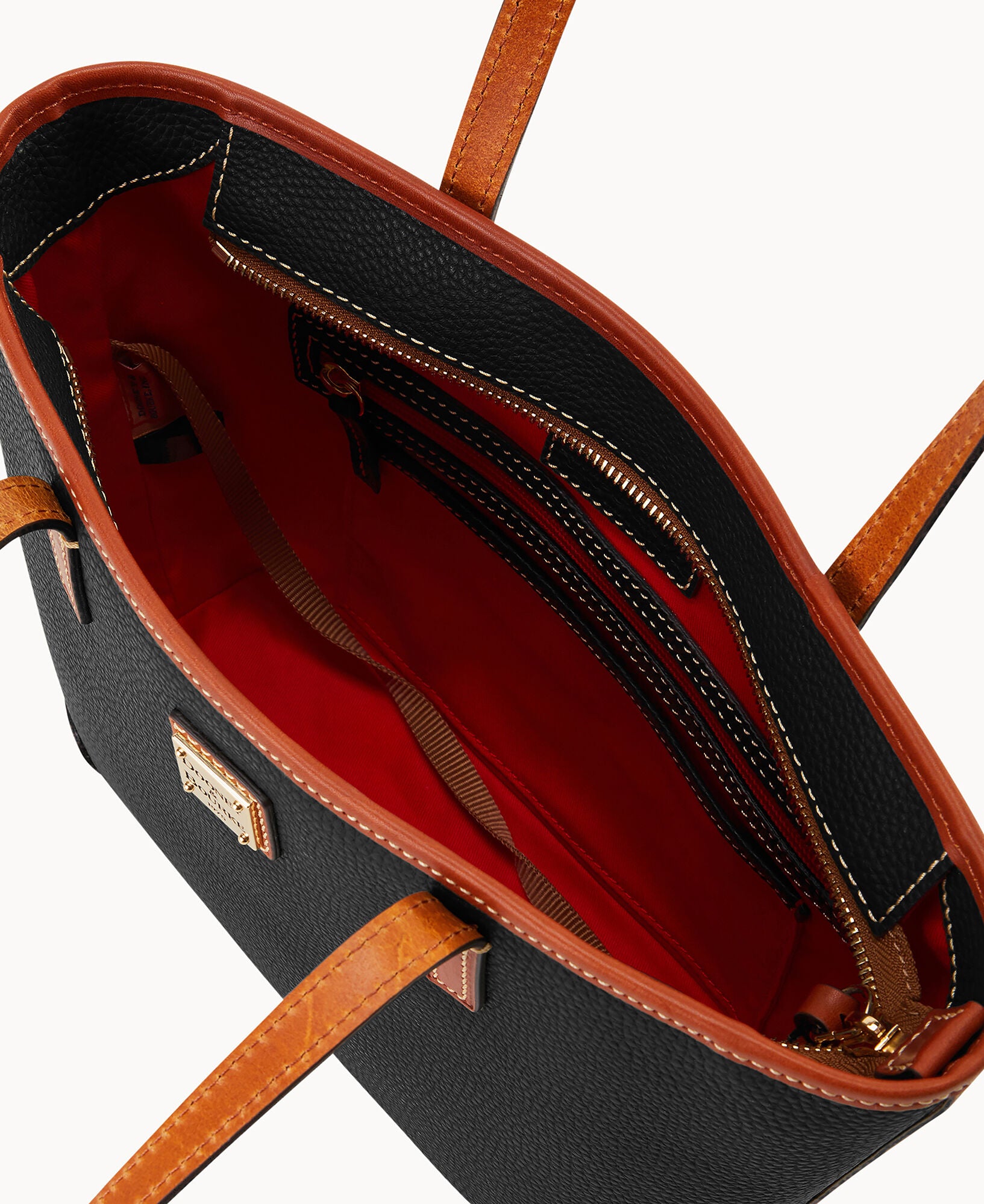 Pebble Grain Small Charleston Shopper - Image 23