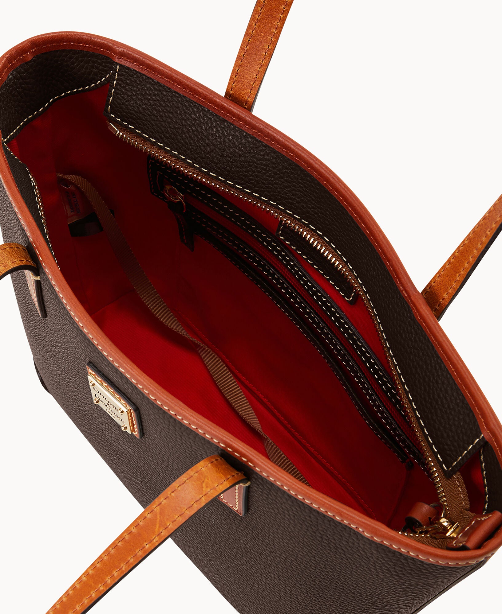Pebble Grain Small Charleston Shopper - Image 28
