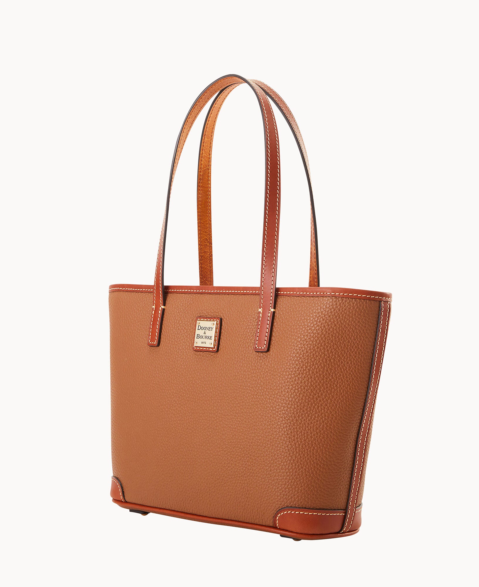 Pebble Grain Small Charleston Shopper - Image 12