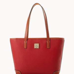 Pebble Grain Small Charleston Shopper