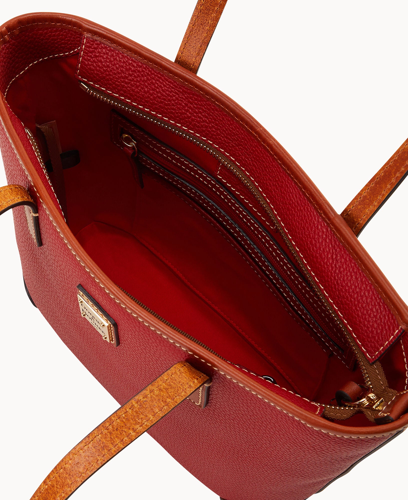 Pebble Grain Small Charleston Shopper - Image 3