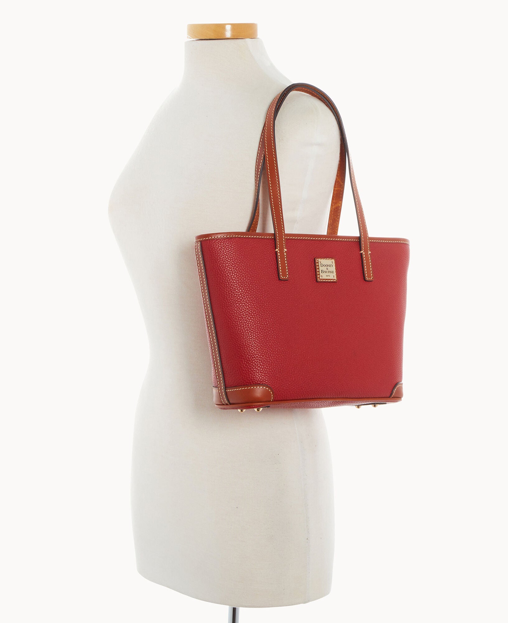 Pebble Grain Small Charleston Shopper - Image 5