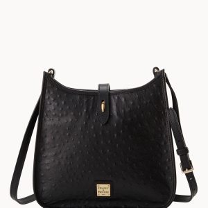 Ostrich Messenger Crossbody