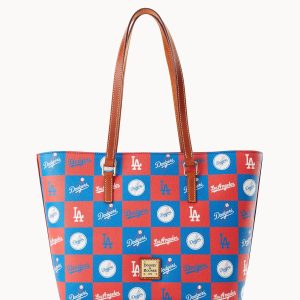 MLB Dodgers Zip Tote
