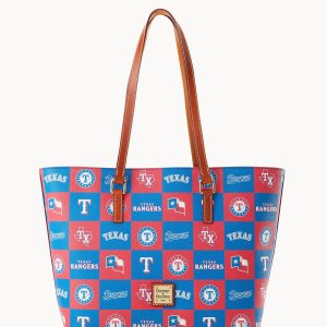 MLB Rangers Zip Tote