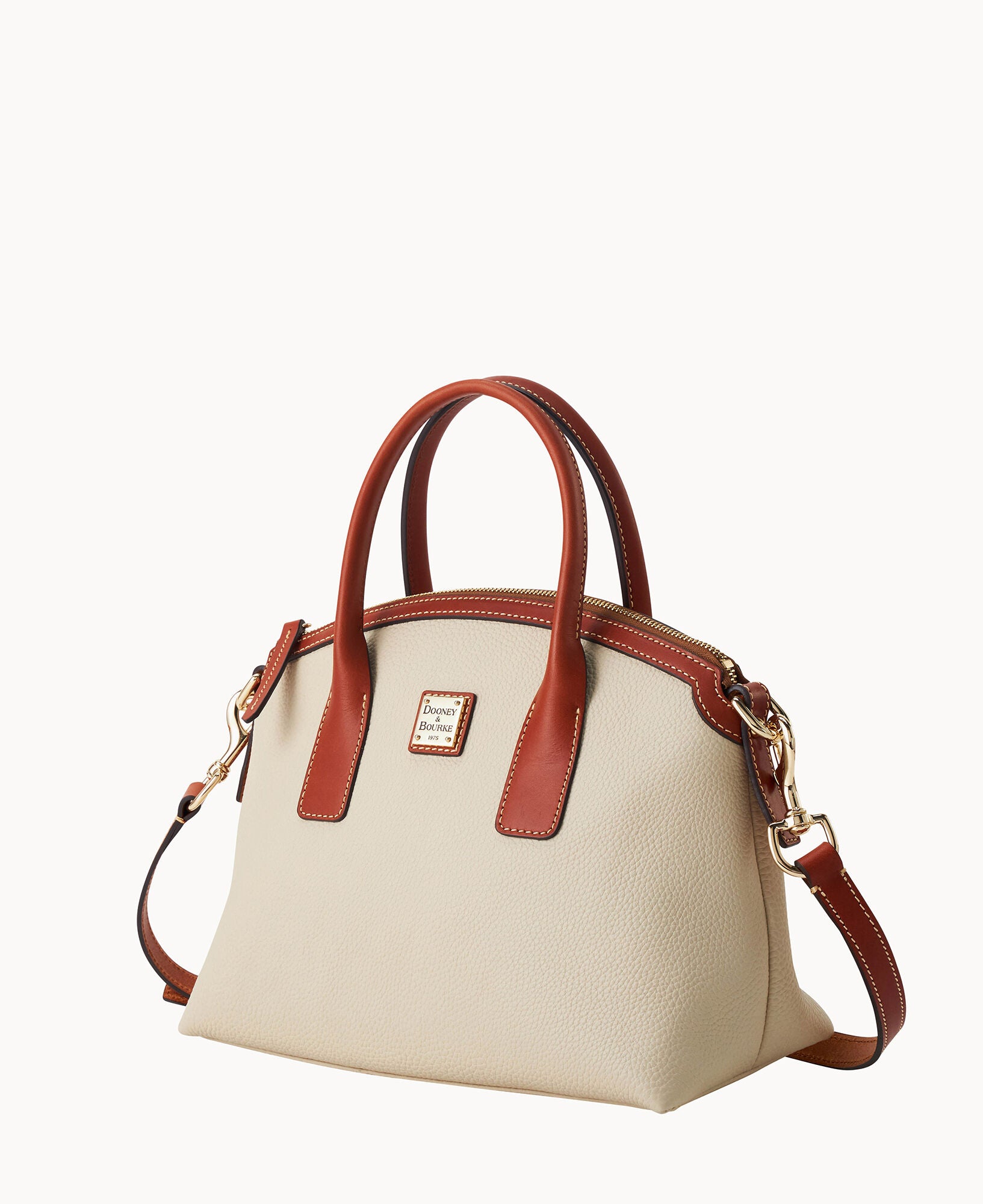 Pebble Grain Domed Satchel - Image 2