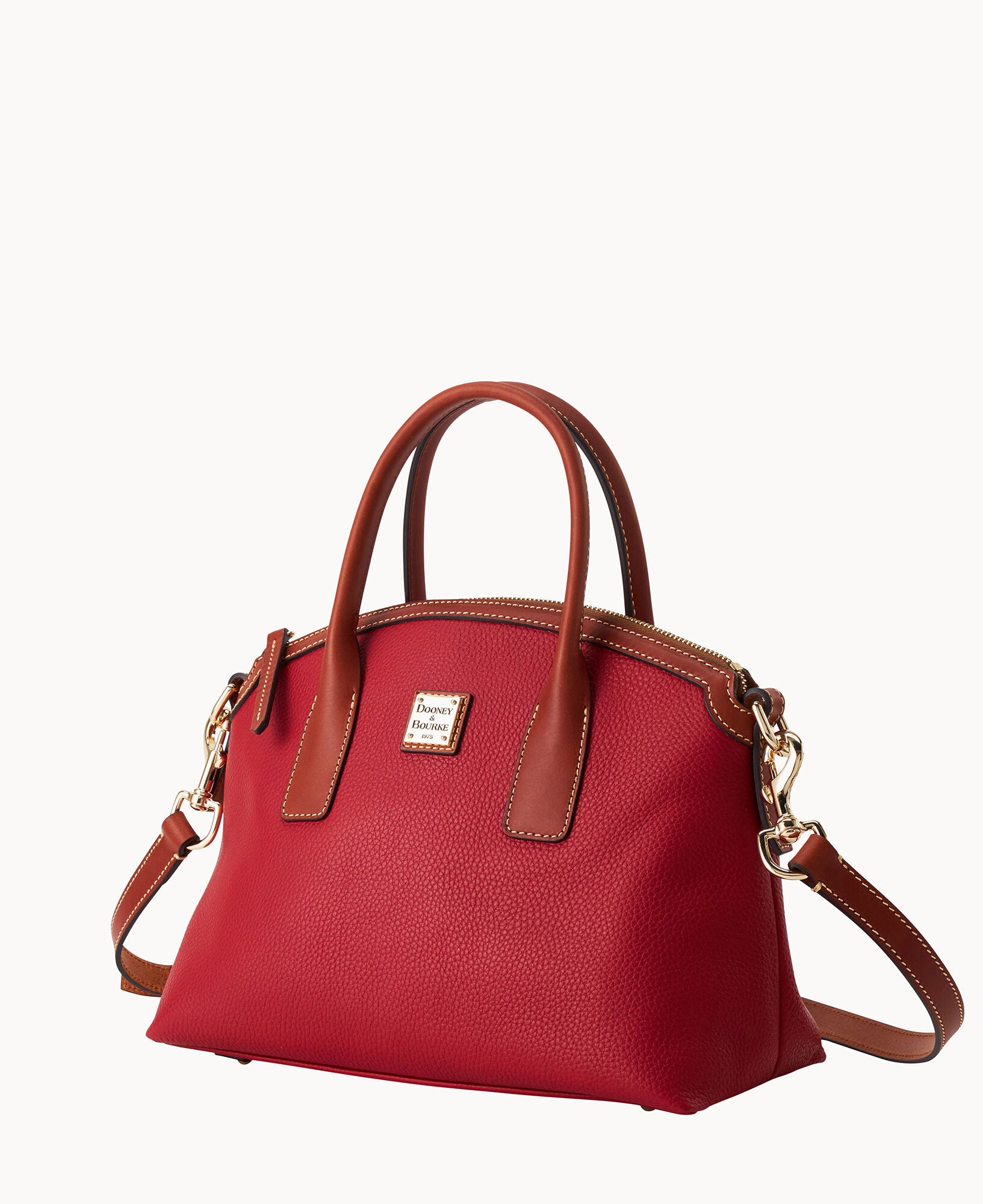 Pebble Grain Domed Satchel - Image 14