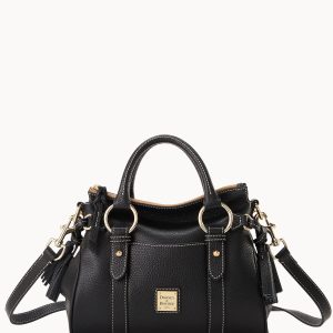 Lucca Leather Satchel With Pocket
