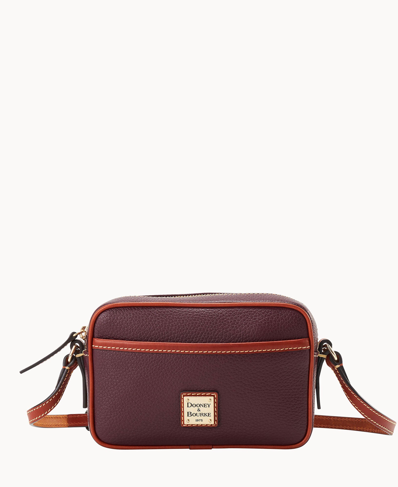 Pebble Grain Camera Crossbody