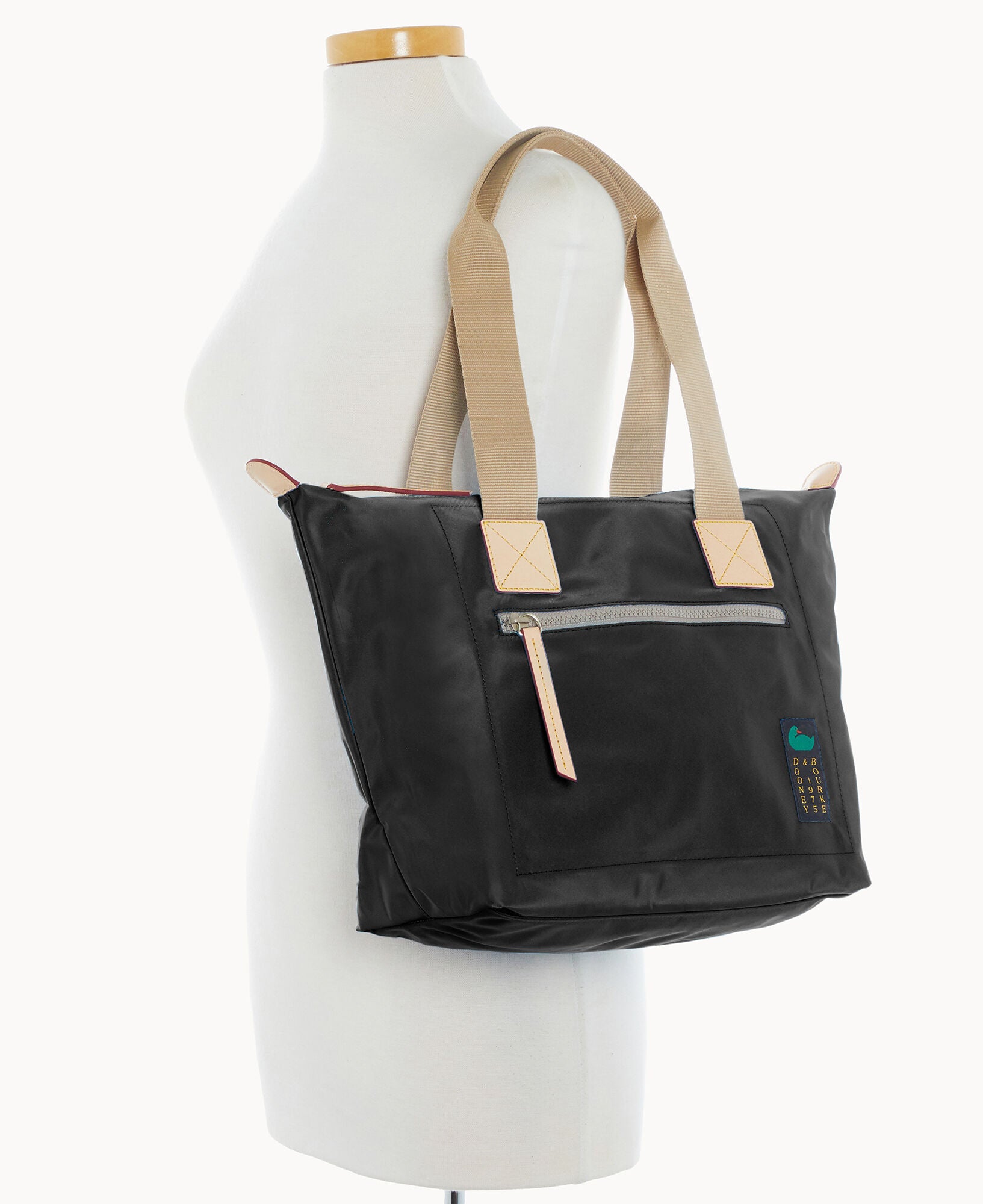 Nylon Front Zip Tote - Image 19
