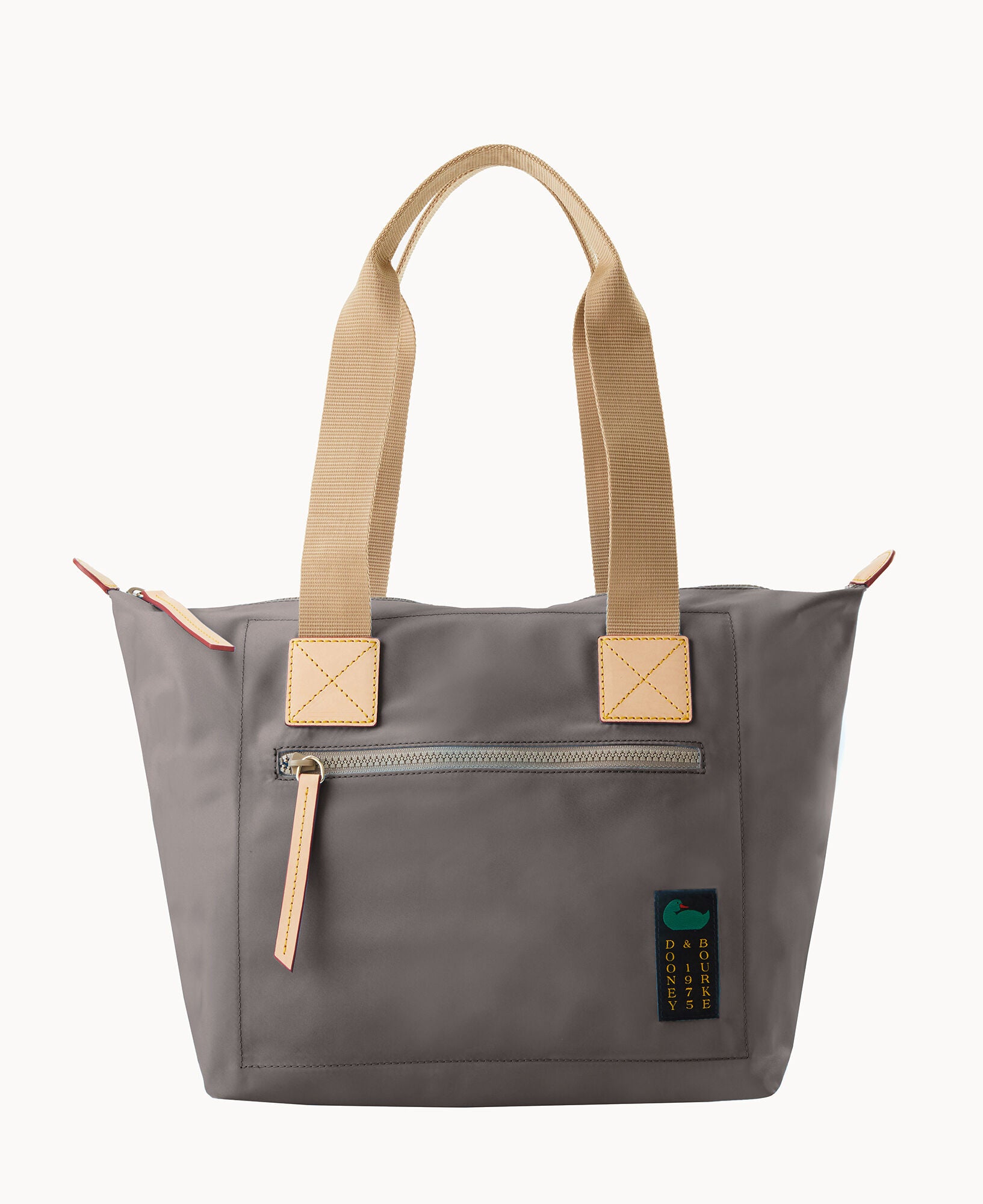 Nylon Front Zip Tote - Image 6