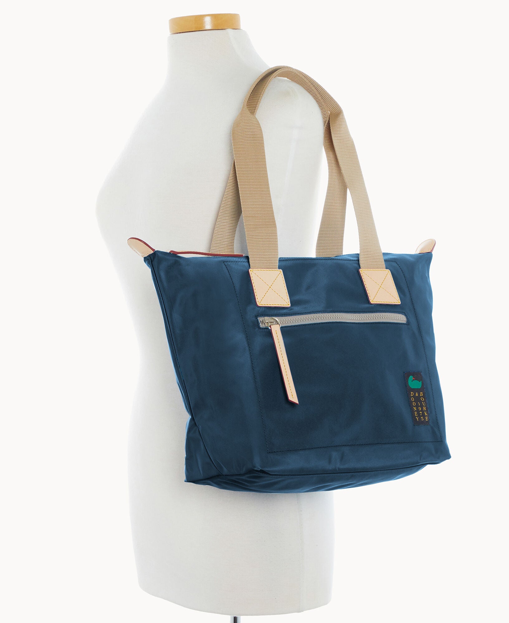 Nylon Front Zip Tote - Image 29