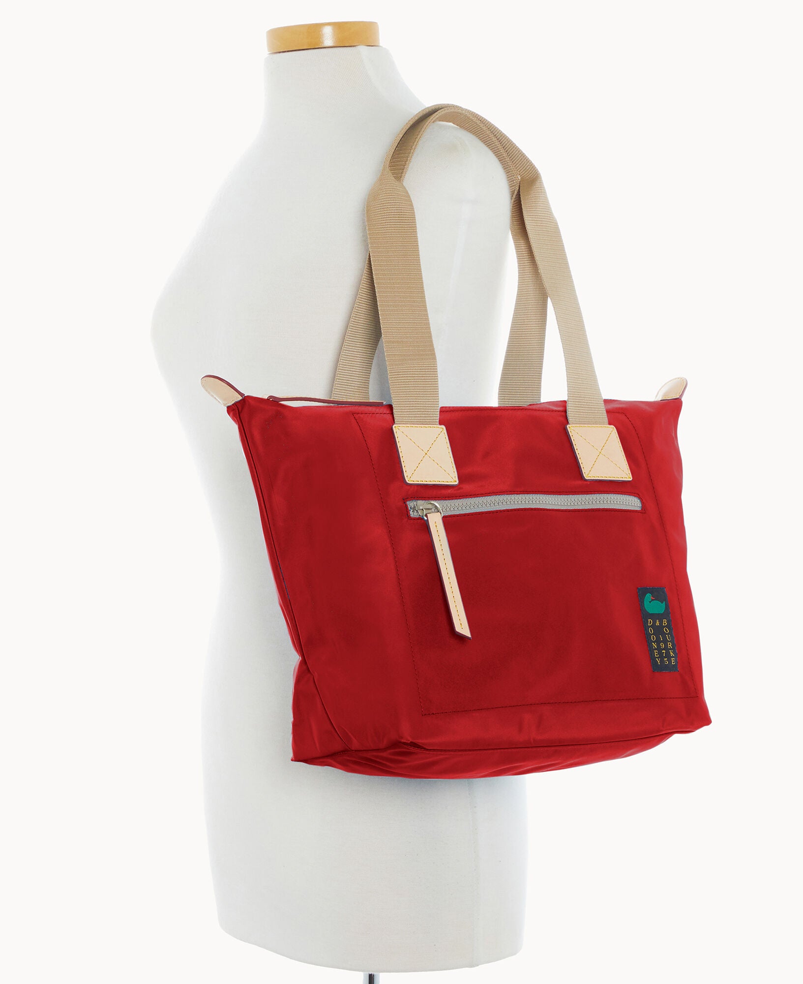 Nylon Front Zip Tote - Image 24