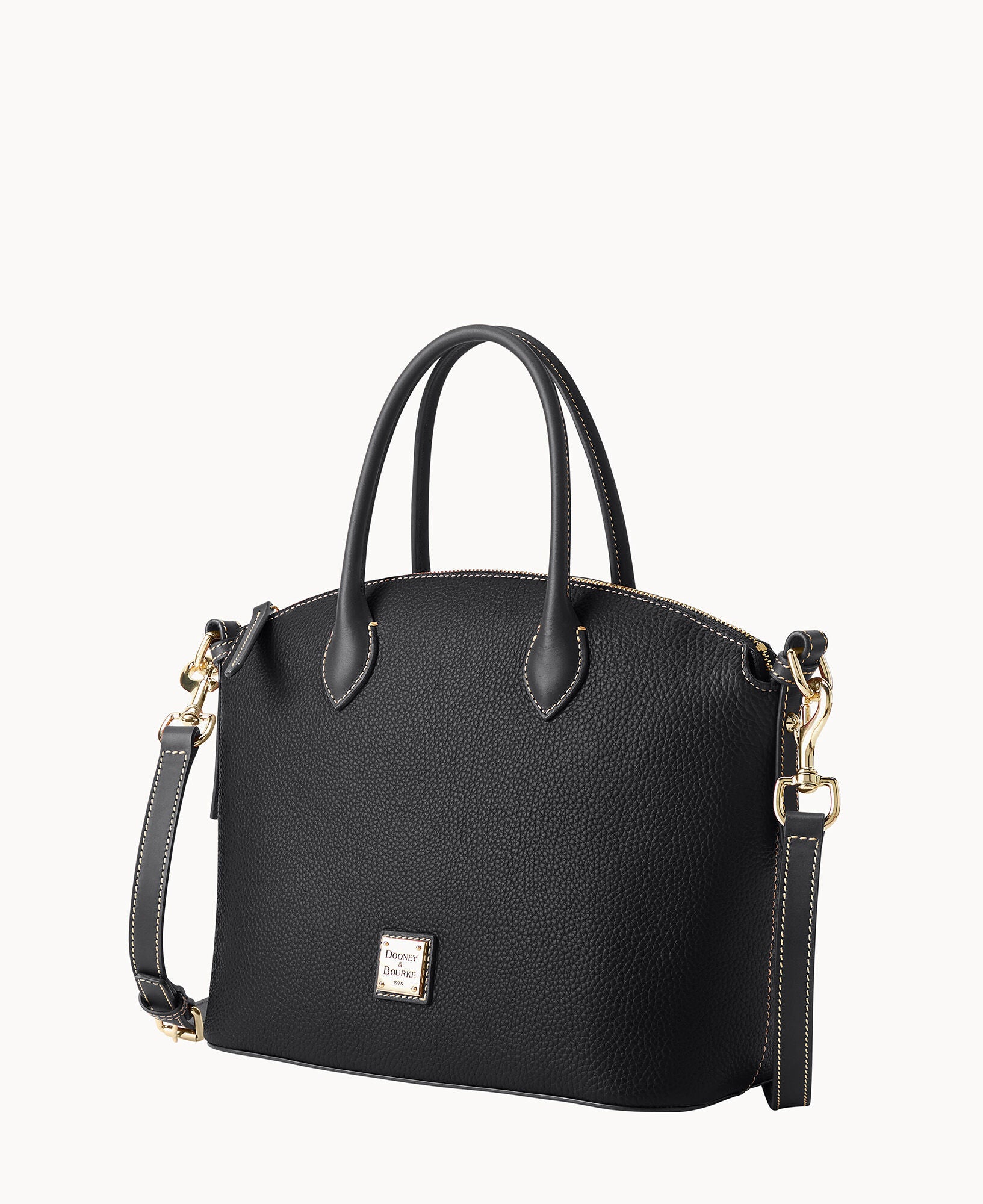 Pebble Grain Domed Satchel - Image 28