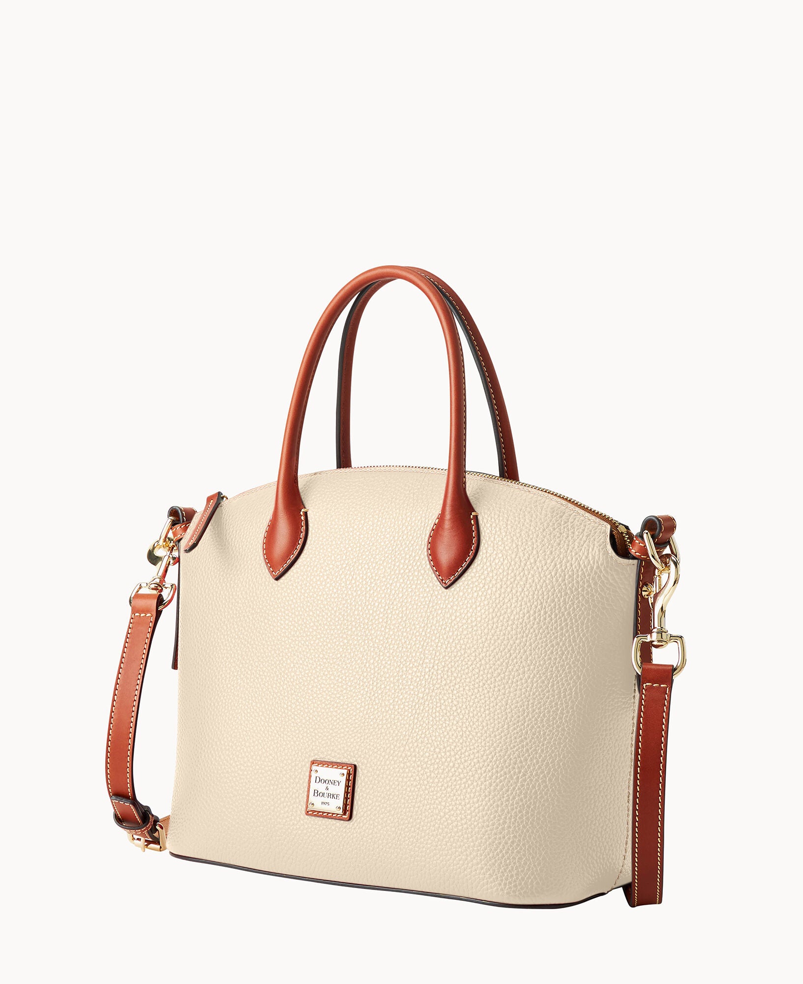 Pebble Grain Domed Satchel - Image 24