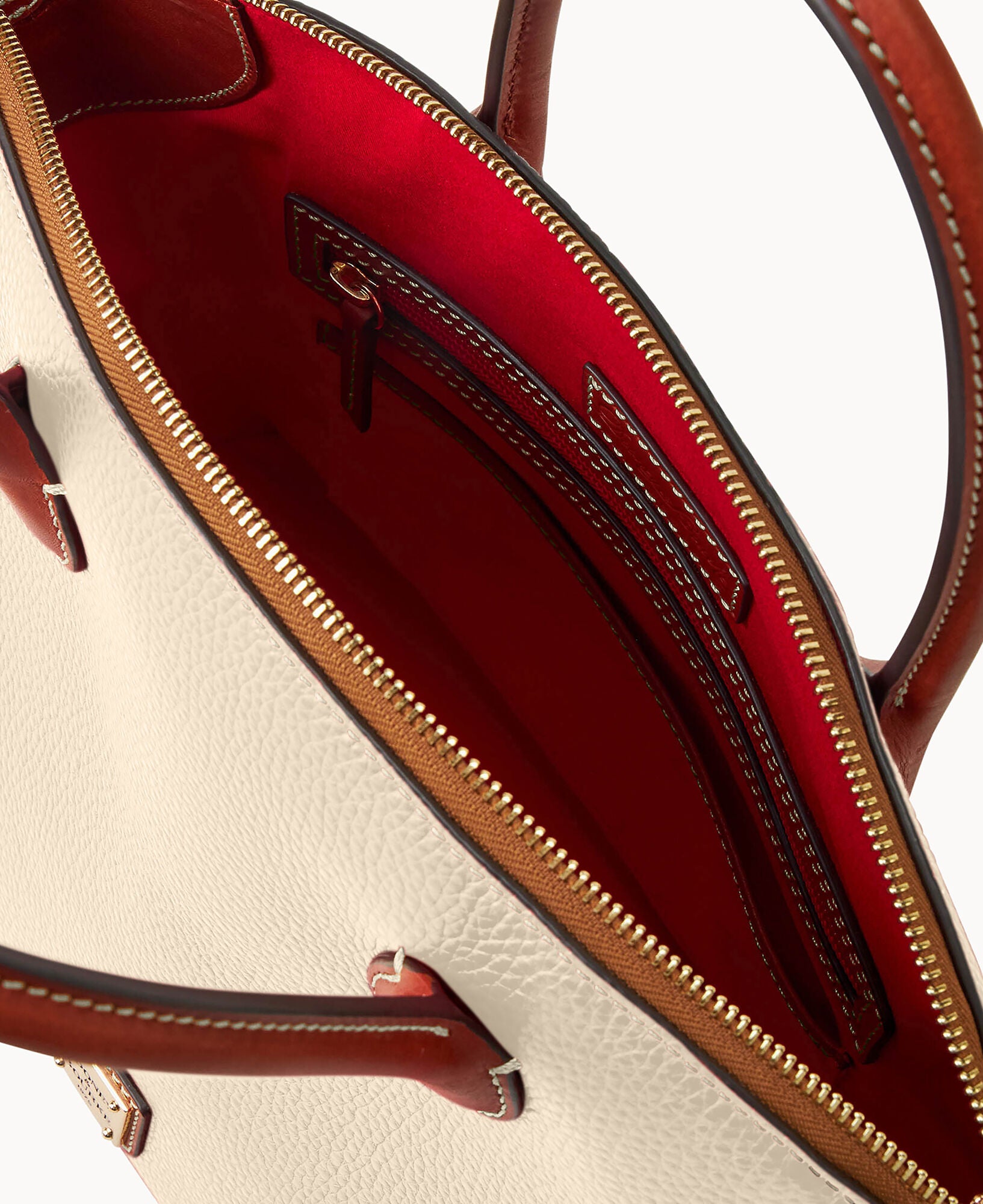 Pebble Grain Domed Satchel - Image 25