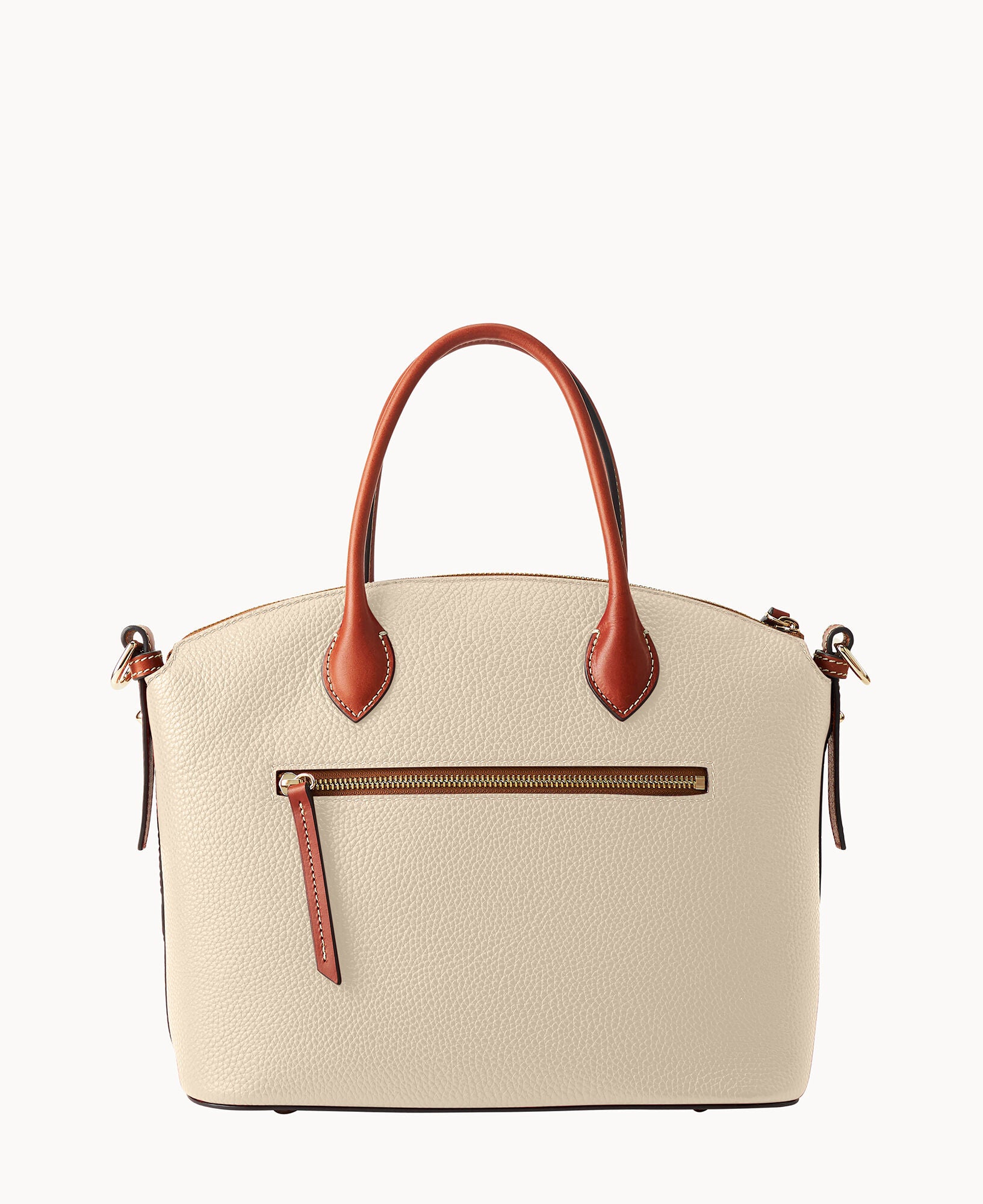 Pebble Grain Domed Satchel - Image 26