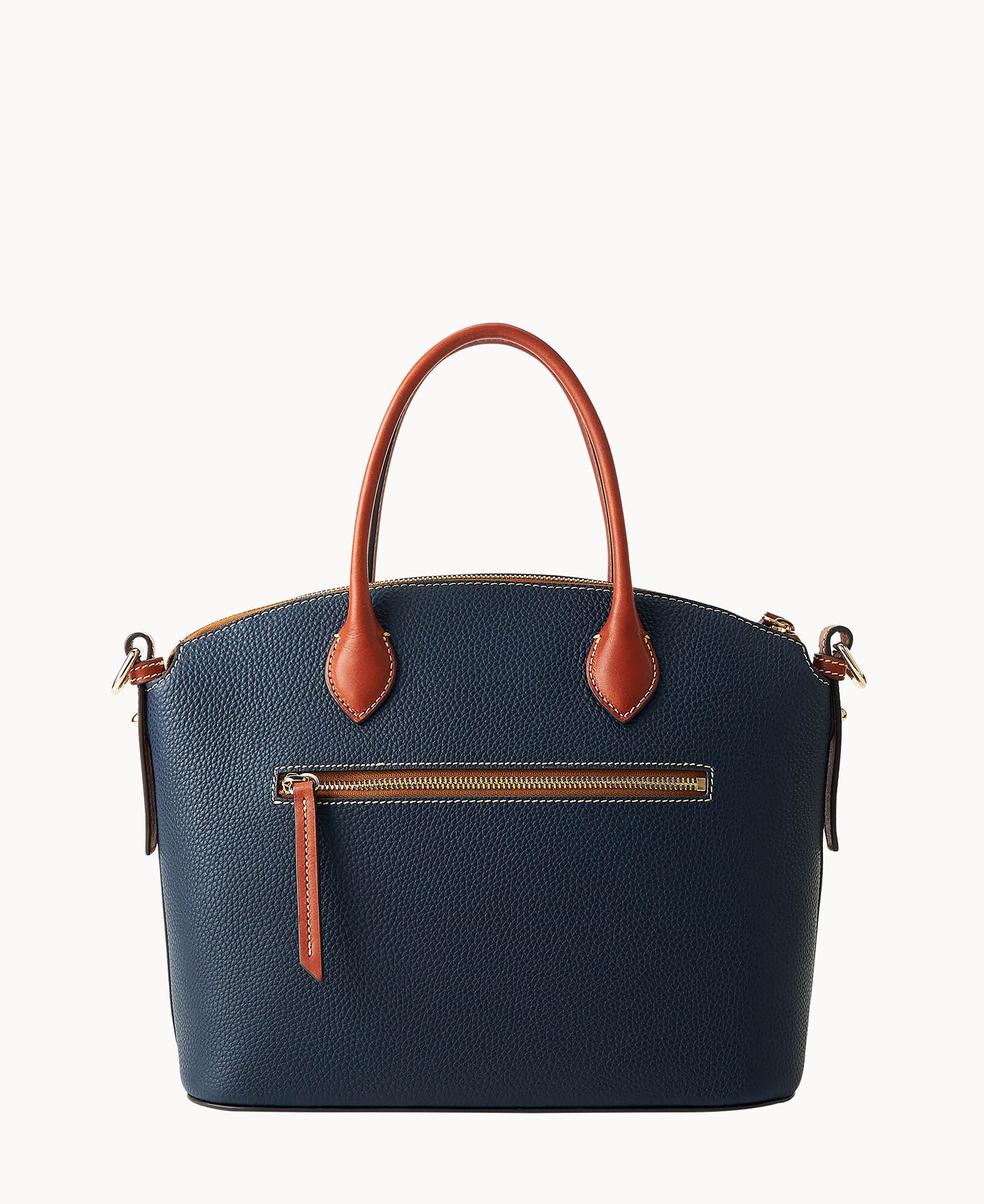 Pebble Grain Domed Satchel - Image 17