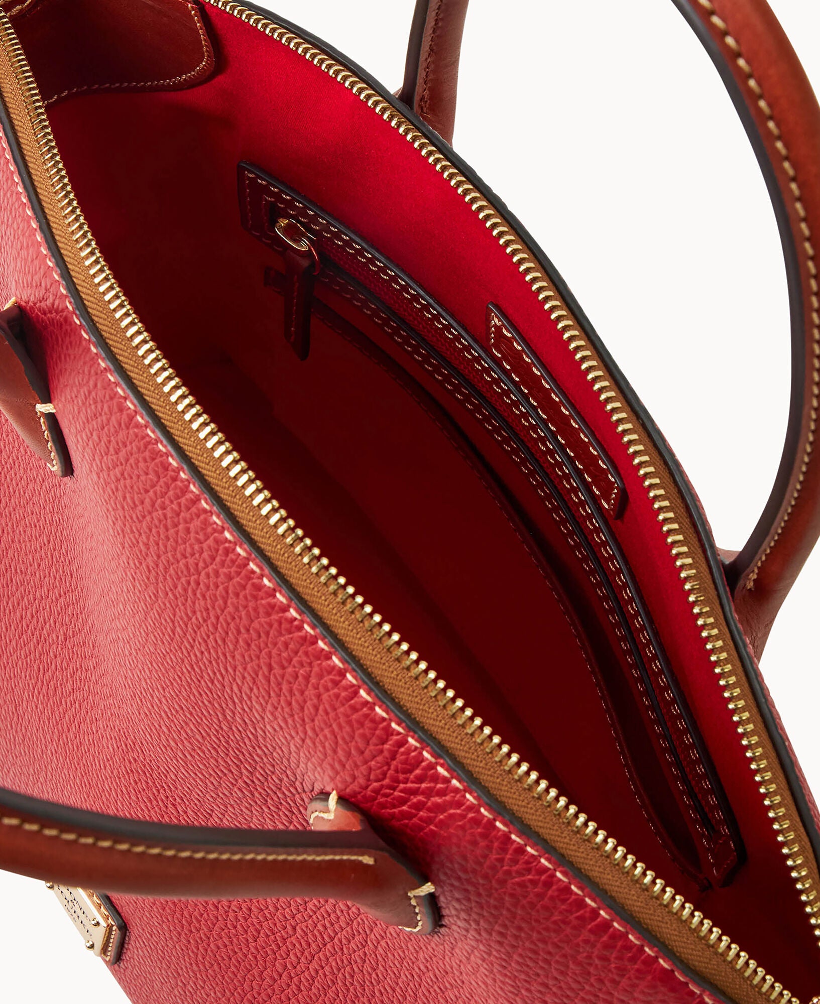 Pebble Grain Domed Satchel - Image 20