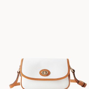 Pebble Grain Turnlock Crossbody 22