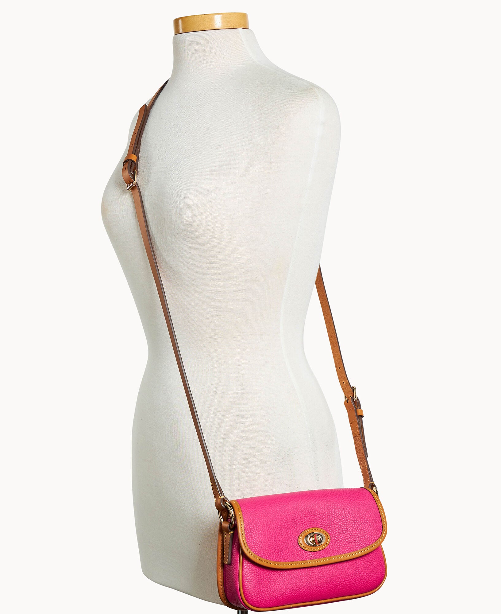 Pebble Grain Turnlock Crossbody 22 - Image 25