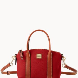 Pebble Grain Small Madeline Satchel
